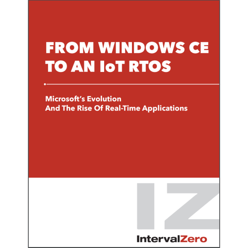 From Windows to an IoT RTOS