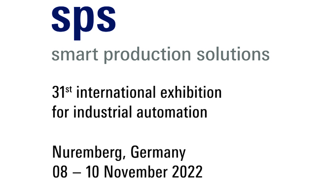 Visit us at SPS IPC Drives (Nuremberg – Nov 8-10th, 2022)