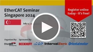 Explore the Future of EtherCAT: Join the 2024 Seminar Series in Singapore!